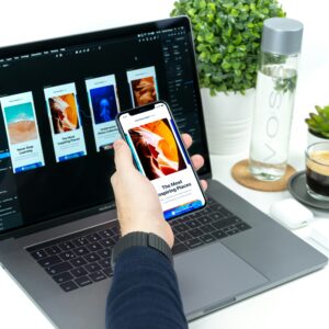 Mobile responsive website design